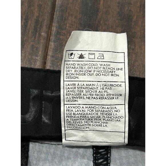 Hurley Mens Houndstooth Patterned Shorts Black White Sz - Picture 6 of 8